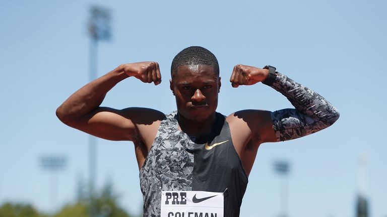 Christian Coleman denies any doping violations