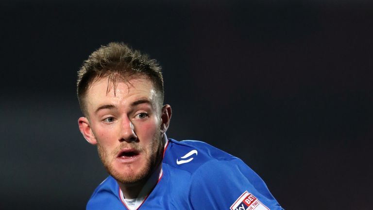 DONCASTER, ENGLAND - JANUARY 05: Matthew Clarke of Portsmouth during the Sky Bet League Two match between Doncaster Rovers and Portsmouth at Keepmoat Stadium on January 5, 2017 in Doncaster, England. (Photo by Matthew Ashton - AMA/Getty Images)