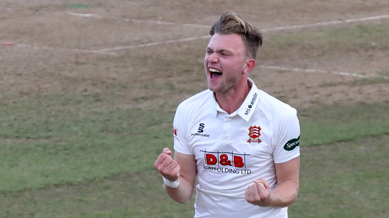Sam Cook picked up seven wickets as Essex bowled Kent out for only 40