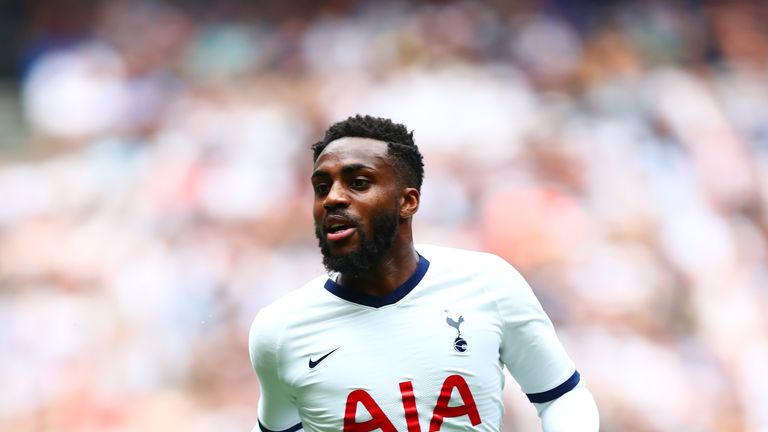 Danny Rose in action vs Inter Milan during the 2019 International Champions Cup