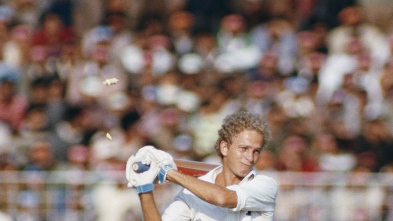 Gower steered England to a memorable victory in India in 1984/85