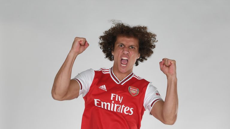 David Luiz has joined Arsenal from Chelsea