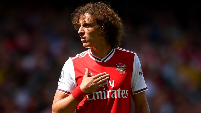 David Luiz completed a Deadline Day switch from Chelsea to Arsenal.