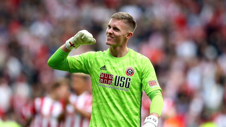 SHEFFIELD, ENGLAND - AUGUST 18: X during the Premier League match between Sheffield United and Crystal Palace at Bramall Lane on August 18, 2019 in Sheffield, United Kingdom. (Photo by Jan Kruger/Getty Images)