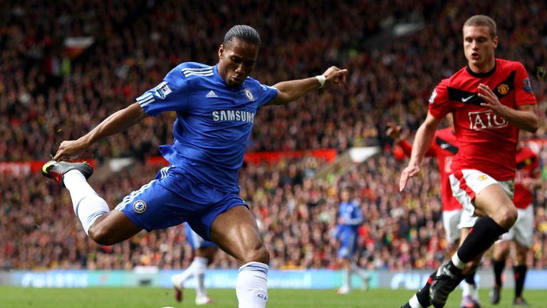 Didier Drogba's goal in Chelsea's 2-1 win over Man Utd in 2010 was pivotal, but also offside
