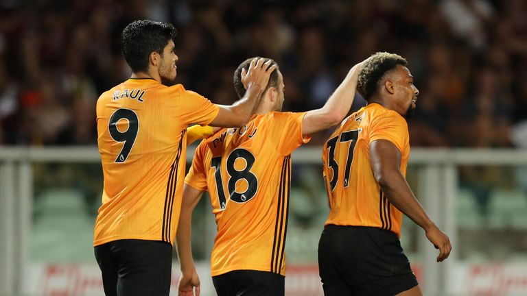 Raul Jimenez and Diogo Jota both scored for Wolves while Adama Traore was a constant menace