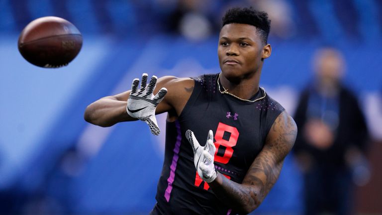 With a 4.34-second 40-yard dash at the NFL Scouting Combine, Chark pushed himself up draft boards