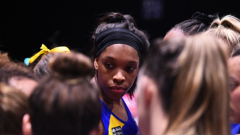 Eboni Usoro-Brown of Team Bath Netball 