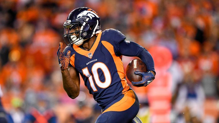 Emmanuel Sanders is entering his 10th NFL season