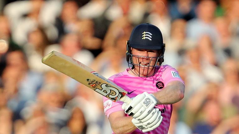 Eoin Morgan, Middlesex, Vitality Blast vs Surrey at Lord's