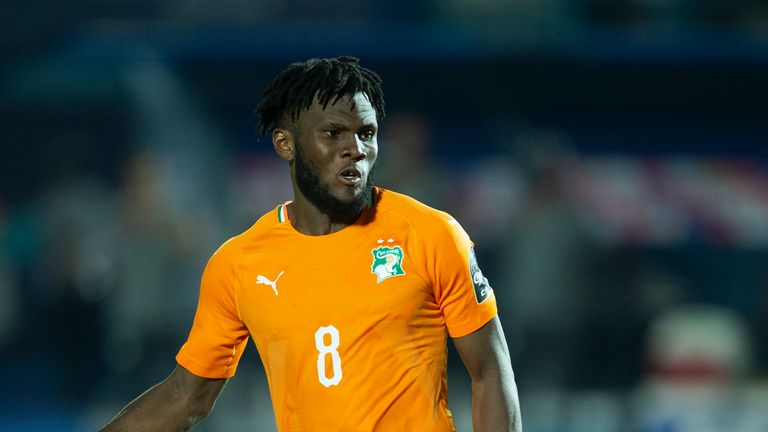 Franck Kessie of Ivory Coast 