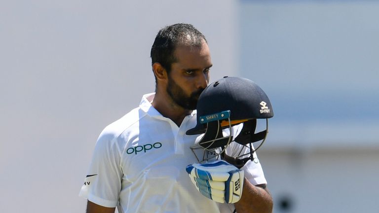 Hanuma Vihari, India, Kingston, 2nd Test