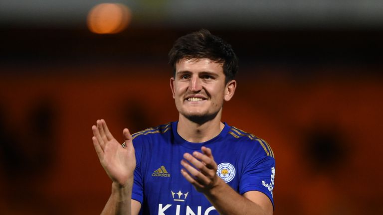 Man Utd have agreed an £80m deal to sign Harry Maguire from Leicester - Sky sources