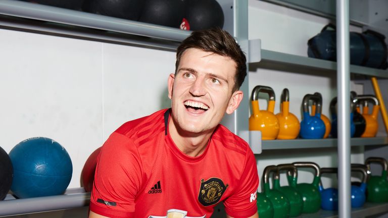 Manchester United unveil new signing Harry Maguire