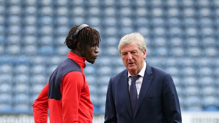 Crystal Palace manager Roy Hodgson was delighted to keep hold of Wilfried Zaha during the transfer window