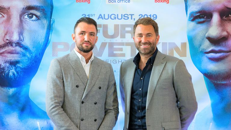 Hughie Fury, Eddie Hearn
