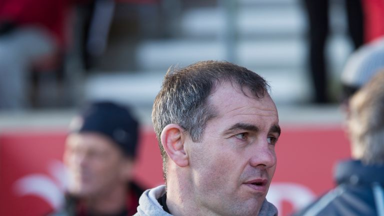 Picture by Isabel Pearce/SWpix.com - 17/02/2019 - Rugby League - Betfred Super League - Salford Red Devils v Leeds Rhinos - AJ Bell Stadium, Salford, England - Salford Red Devils coach Ian Watson.