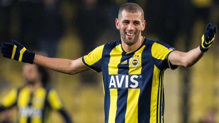 Islam Slimani scored 25 goals last season while on loan at Fenerbahce
