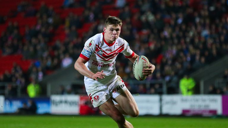 Jack Welsby showcased his array of skills as St Helens beat Warrington