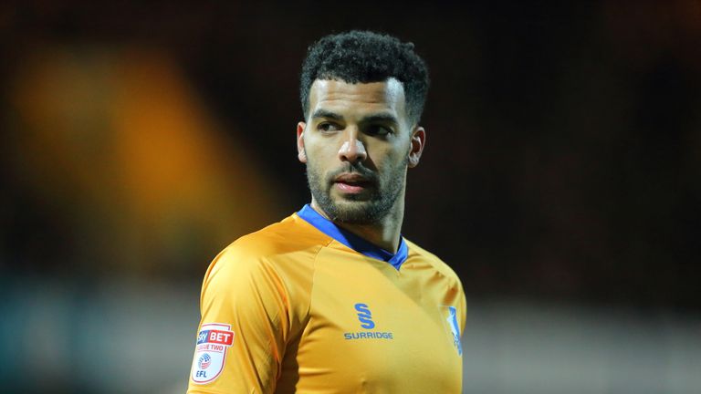 Jacob Mellis was sent off in Mansfield's League Two opener against Newport County on August 3