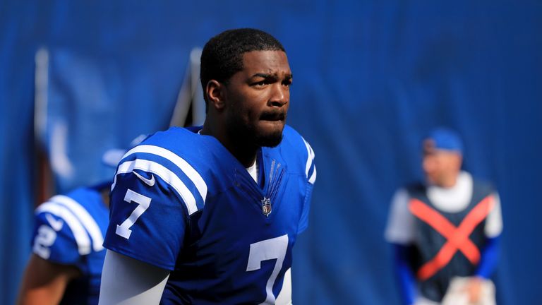 Jacoby Brissett is the Colts' new starting quarterback