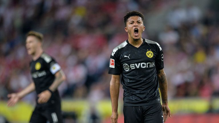 Jadon Sancho starred as Borussia Dortmund made it two wins in two