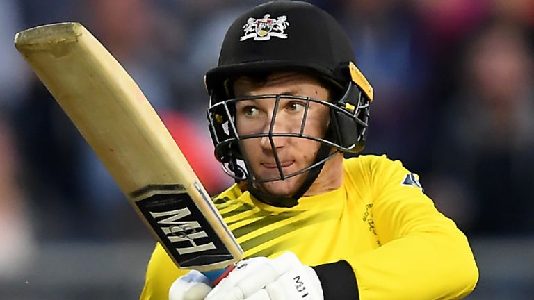 James Bracey was playing in just his ninth T20 for Gloucestershire