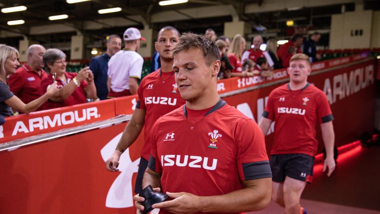 Jarrod Evans is one of the players vying to impress Gatland 
