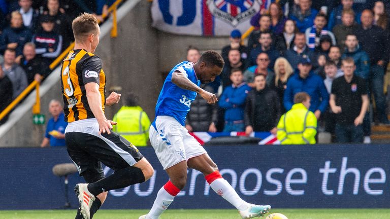 Jermain Defoe scored the first goal for Rangers