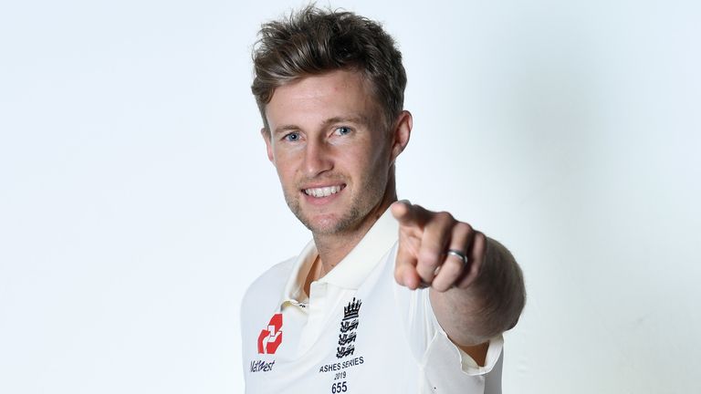 LONDON, ENGLAND - JULY 22: Joe Root of England poses for a portrait on July 22, 2019 in London, England. (Photo by Gareth Copley/Getty Images)