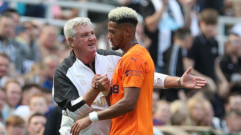 Joelinton has netted twice in pre-season since becoming Newcastle's record signing
