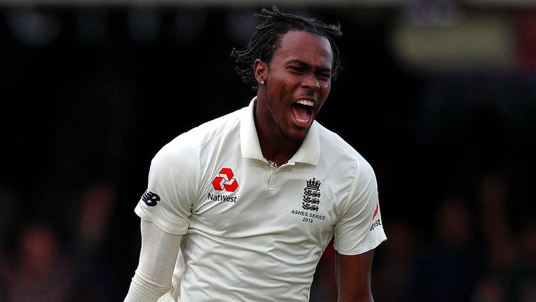 Jofra Archer, England, Ashes Test vs Australia at Lord's
