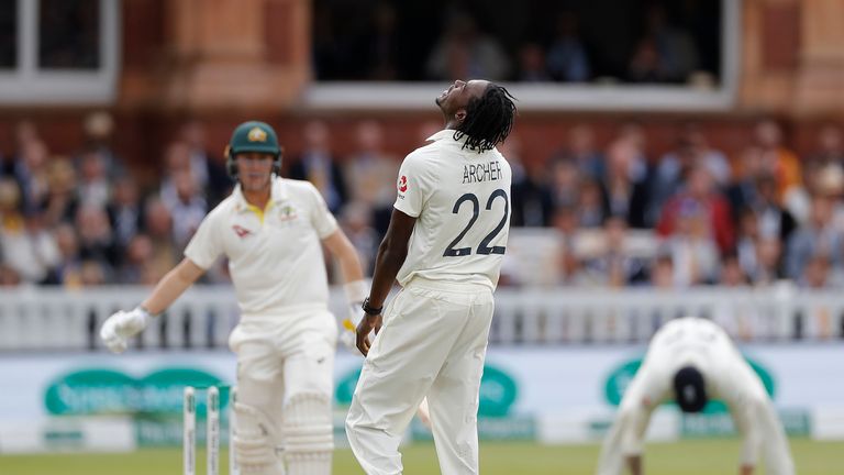 Jofra Archer, England, Ashes Test at Lord's