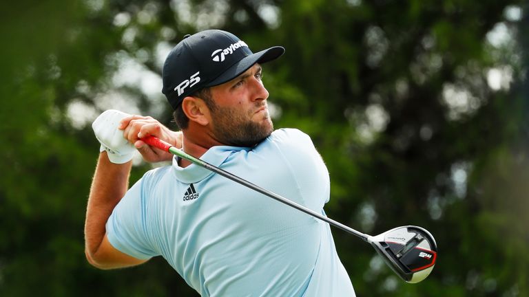 Jon Rahm during the second round of The Northern Trust. 