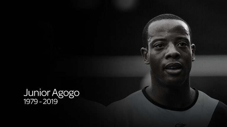 Junior Agogo passed away at the age of 40