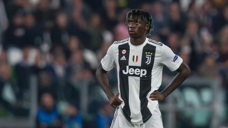 Moise Kean's move from Juventus to Everton has taken a step closer after the player underwent a medical