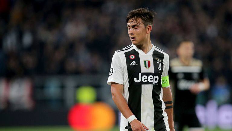 Paulo Dybala&#39;s move from Italian side Juventus to Tottenham Hotspur is off
