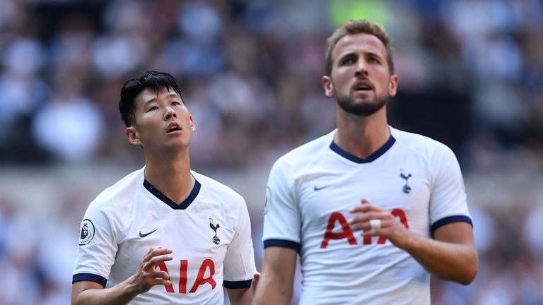 Heung-Min Son and Harry Kane