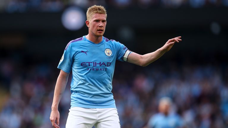 Kevin De Bruyne starred for City against Tottenham