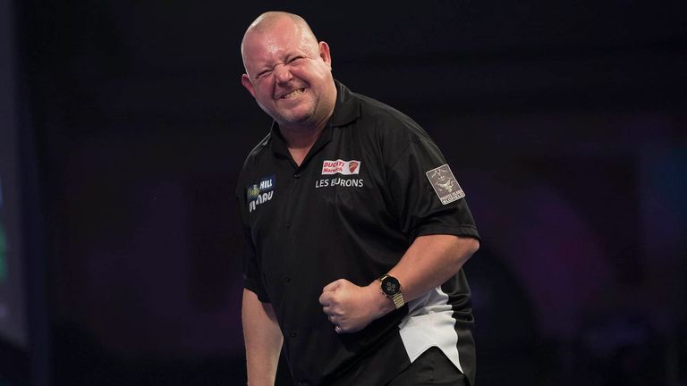 King has defeated Van Gerwen and Anderson in big TV majors in 2019.