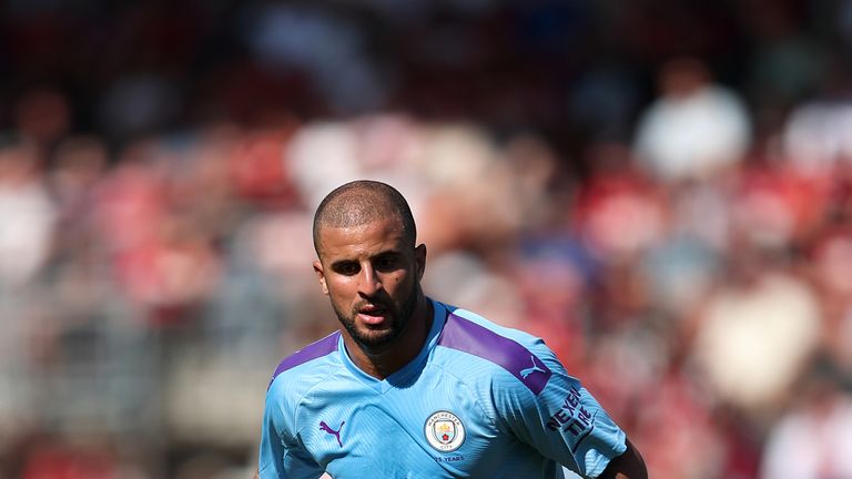 Kyle Walker no ha aparecido en Inglaterra desde la final de la Liga de Naciones en junio