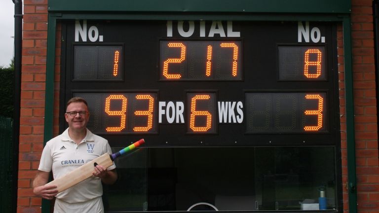 Lachlan Smith, Rainbow Laces, cricket