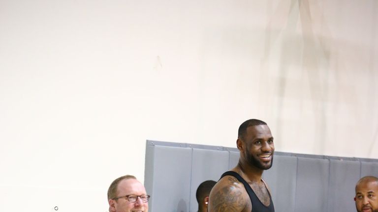 David Griffin and LeBron James