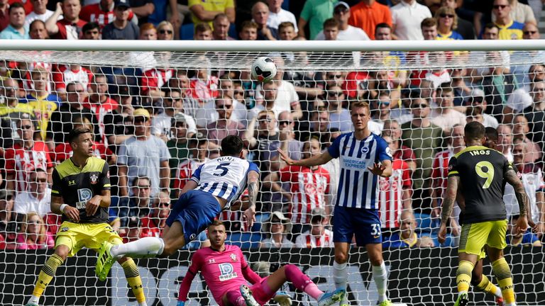 Lewis Dunk goal disallowed by VAR