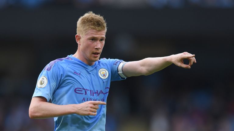 Kevin De Bruyne of Manchester City 