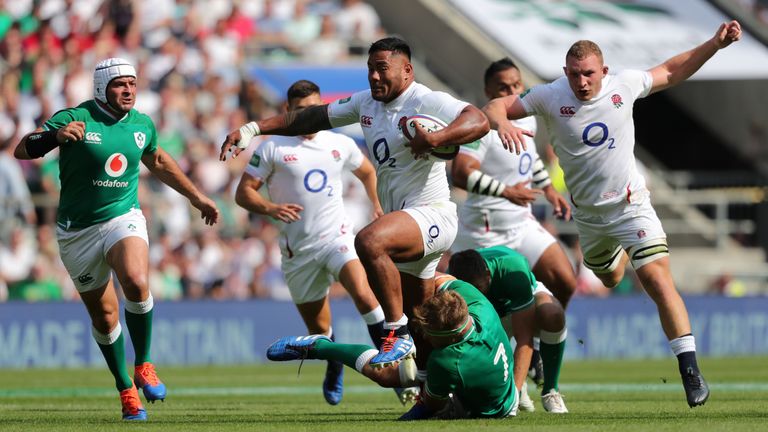 Tuilagi was a constant thorn in the Ireland side at Twickenham