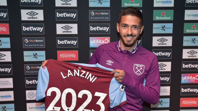 The Argentine's deal comes with the option of a two-year extension. Credit: West Ham United Football Club.