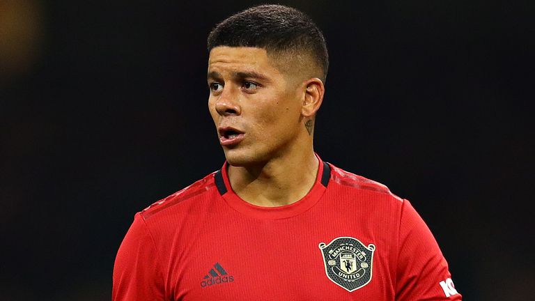 Marcos Rojo has two years remaining on his contract at Manchester United
