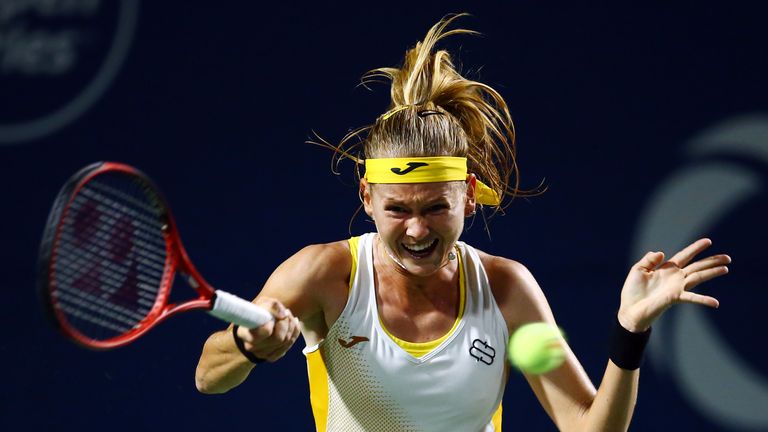  Marie Bouzkova is currently ranked 91st in the world