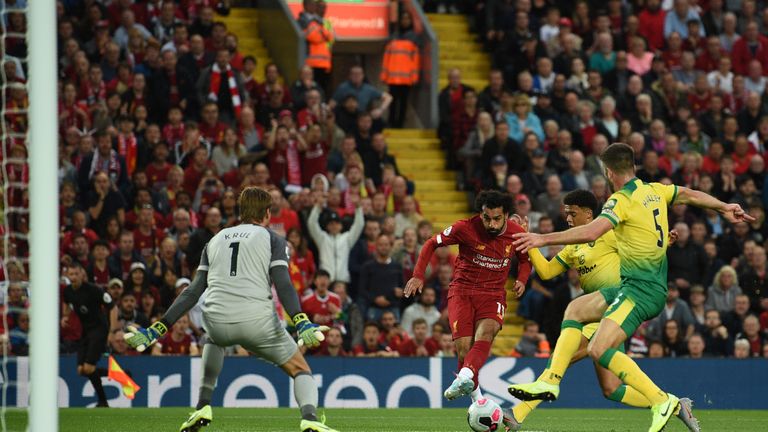 Mohamed Salah makes it 2-0